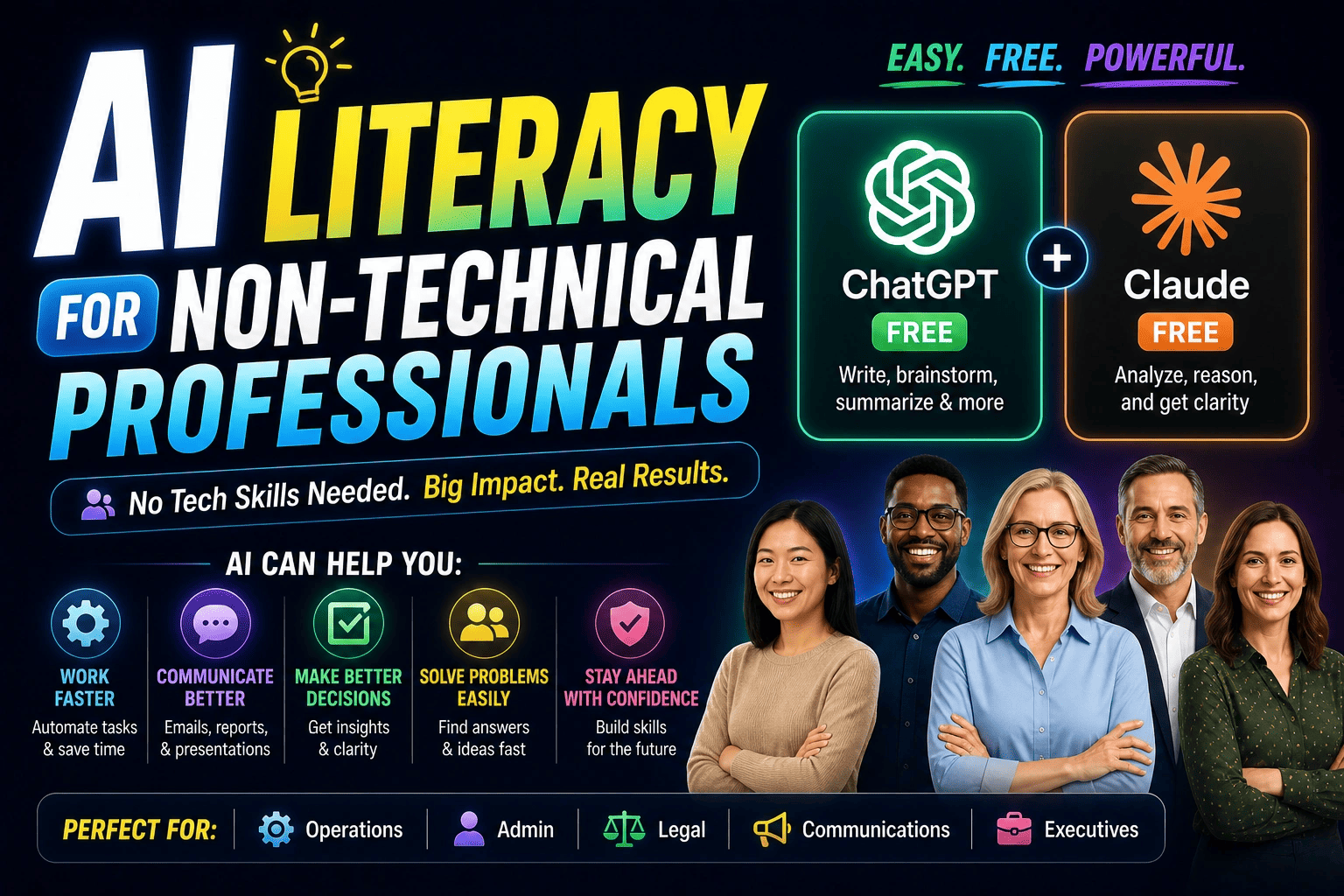 AI Literacy for Non-Technical Professionals